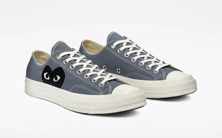 Why Artists Swear by Comme des Garcons Converse