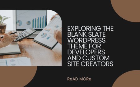 Exploring the Blank Slate WordPress Theme for Developers and Custom Site Creators
