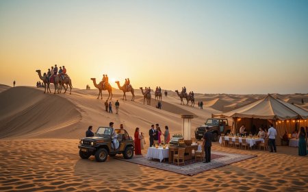 Dubai Desert Safari Booking: Your Ultimate Guide to a Desert Adventure in 2025