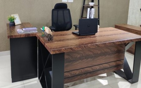 Modern Office Goals: Where to Buy Manager Office Tables in Lahore