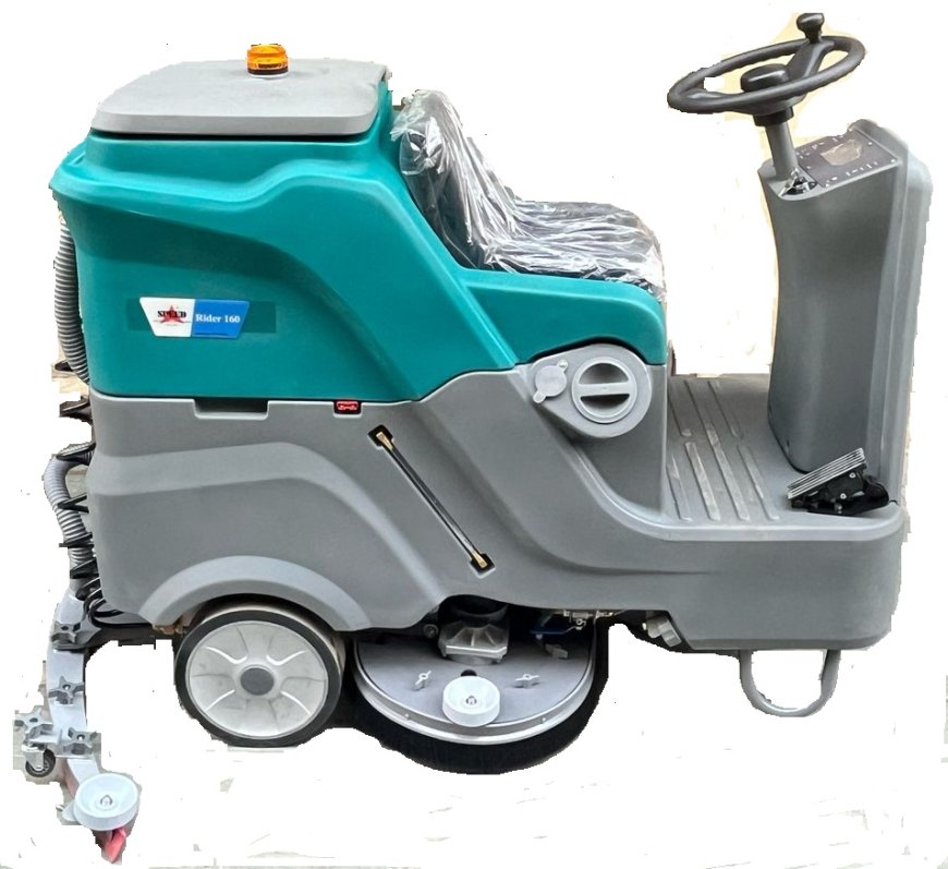 Best Ride On Floor Scrubber Dryer Machine For Industrial Cleaning