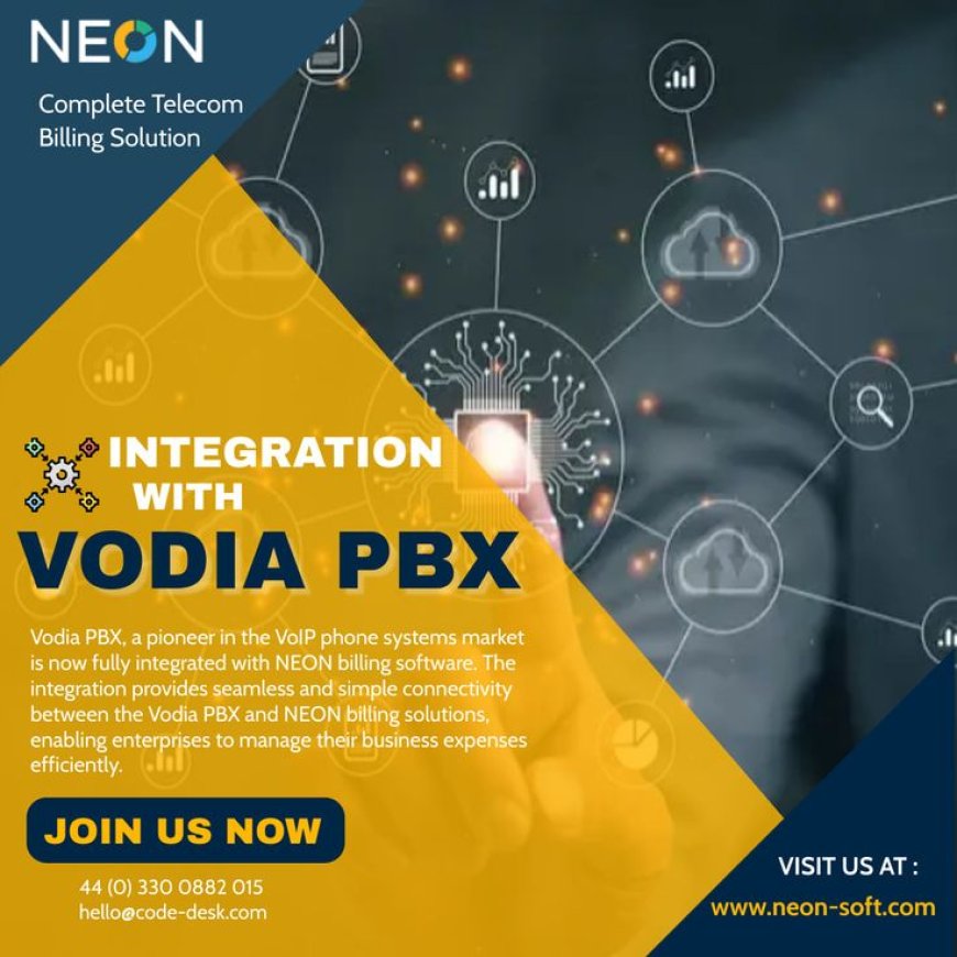 Seamless Integration with Vodia PBX: Elevate Your Business Communication with NEON SOFT