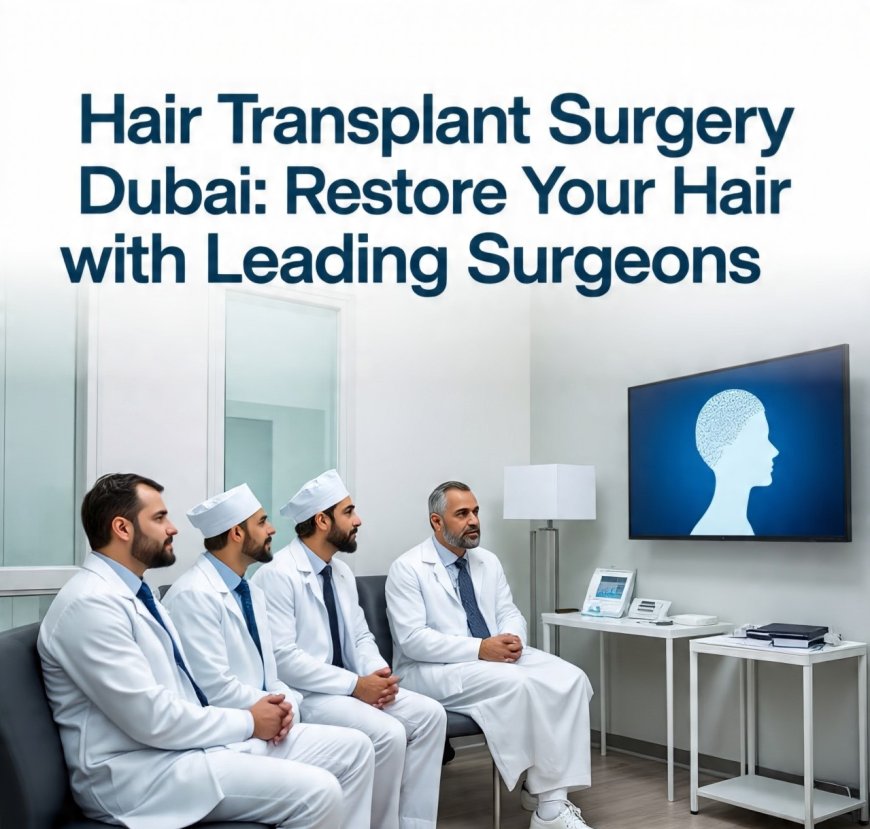 Hair Transplant Surgery Dubai: Restore Your Hair with Leading Surgeons