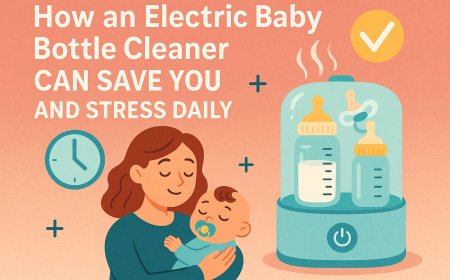 How an Electric Baby Bottle Cleaner Can Save You Time and Stress Daily