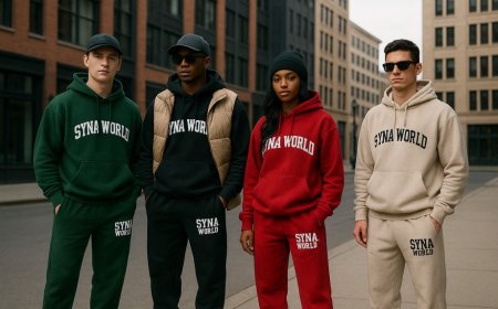 Elevate Your 2025 Streetwear Fit with Syna World Tracksuit