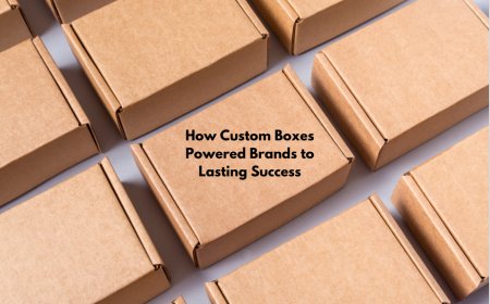 How Custom Boxes Powered Brands to Lasting Success