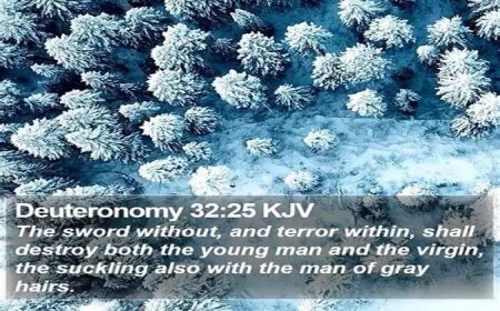Deuteronomy 32:25 Meaning, Context & Commentary