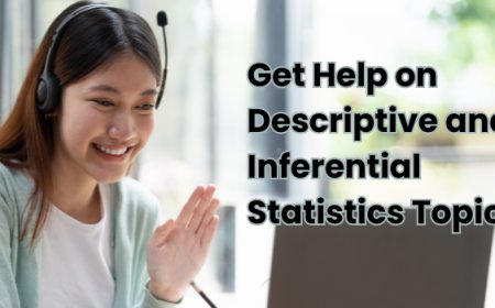 Get Help on Descriptive and Inferential Statistics Topics