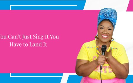 You Can’t Just Sing It You Have to Land It