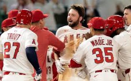 Very hot bats assist Angels opt for up gain