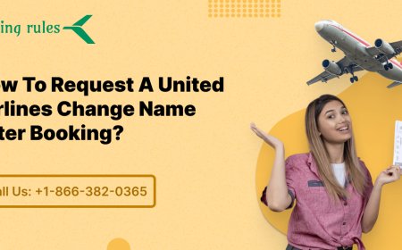 How To Request A United Airlines Change Name After Booking?