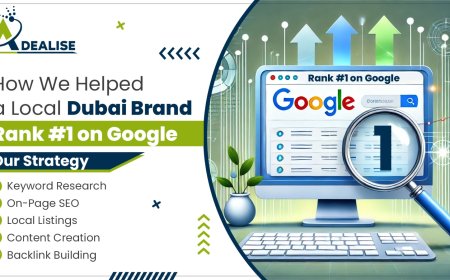 How We Helped a Local Dubai Brand Rank #1 on Google