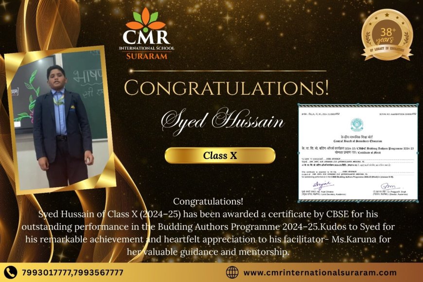 Best High School in Suraram | Hyderabad - CMR Schools