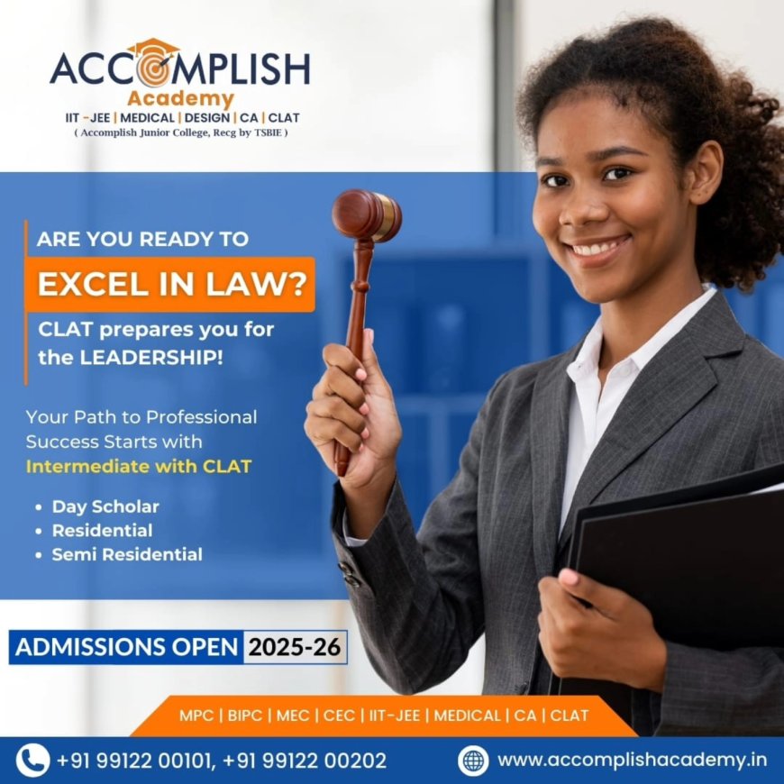 Best IIT JEE Coaching In Hyderabad | Shamshabad - Accomplish Academy