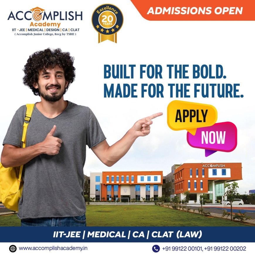 Best Junior Colleges In Hyderabad | Shamshabad - Accomplish Academy