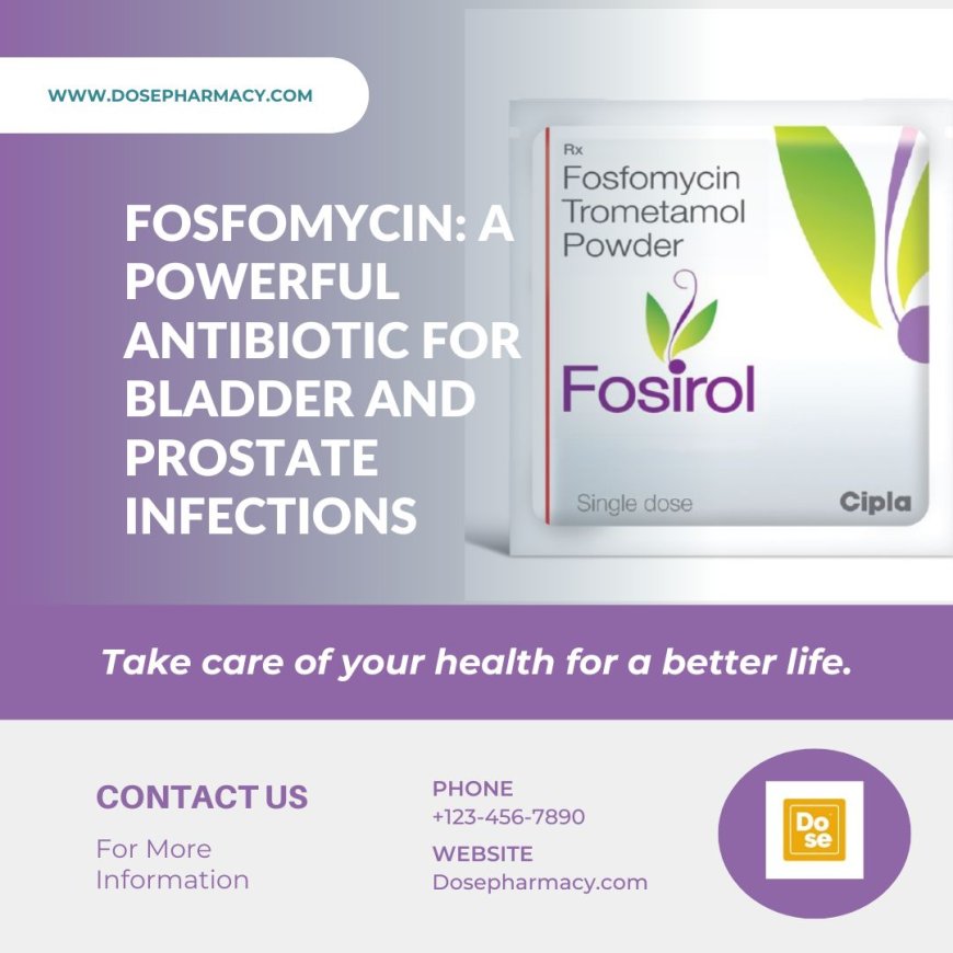Fosirol 3g: Powerful Antibiotic Powder for UTI Infections