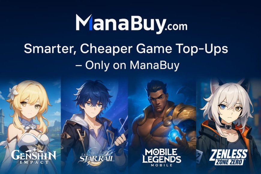 Game Currency Deals | ManaBuy Discount Recharge Posters