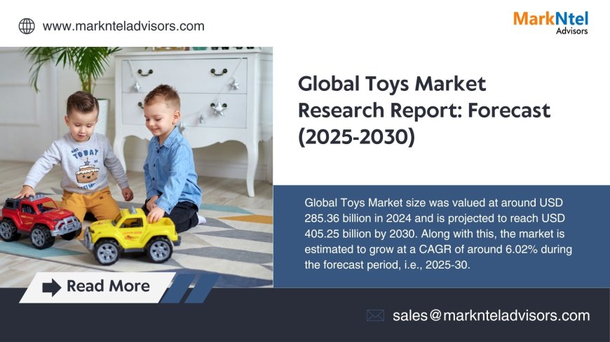 Toys Market Key Players, Trends and Forecast Report 2030