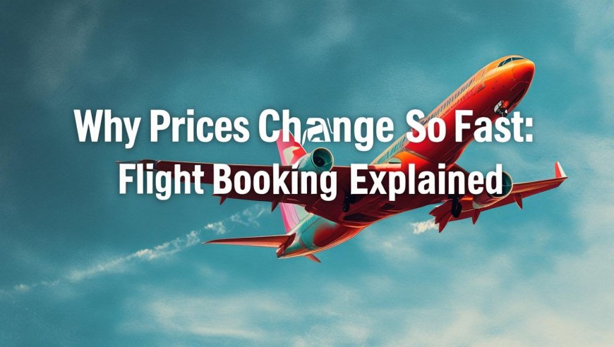 Why Prices Change So Fast: Flight Booking Explained