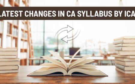 Latest Changes in CA Syllabus by ICAI