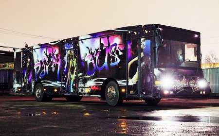 Party Bus Hire for Group Celebrations