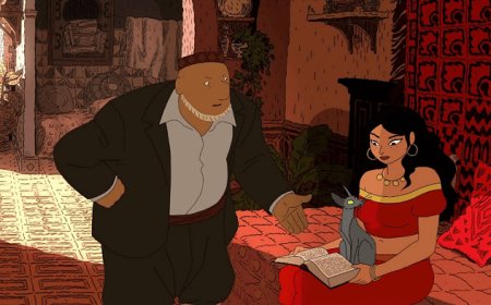 Are French Animated Movies typically based on literature?