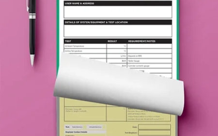 Custom NCR Business Forms for Professional Use