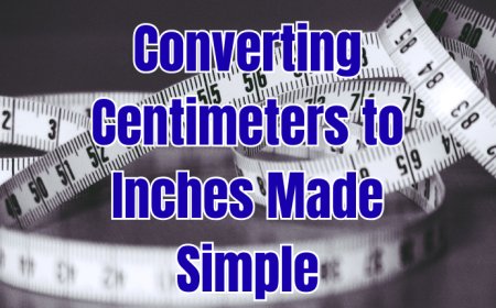 Converting Centimeters to Inches Made Simple