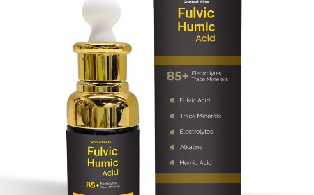 Mineral Fulvic Drops: The Secret to Natural Energy & Wellness by Rooted Bliss