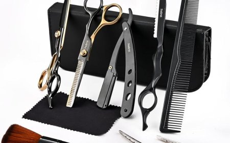 Professional Hairdressing Scissors: Sharp and Precise Tools