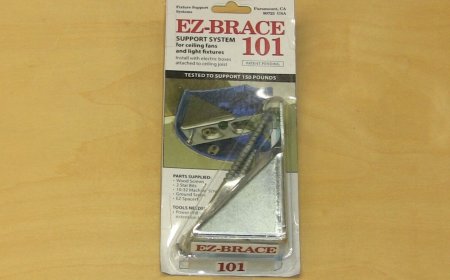 Reasons the EZ Brace 101 Fan Bracket Is Trusted for Heavy Fixtures
