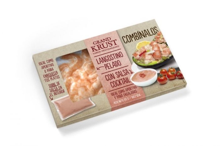 Shrimp Boxes Redressed Shelf Appeal Graphics Features
