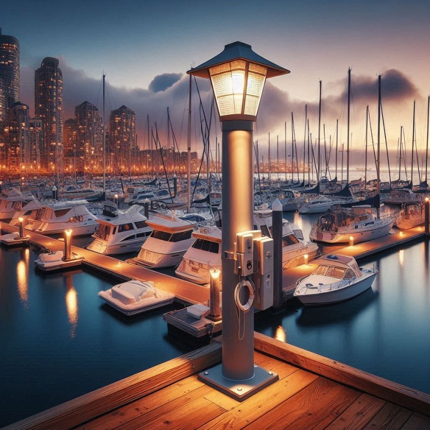 Top Reasons to Choose Marina Power Pedestals Harbor Light for Your Dock