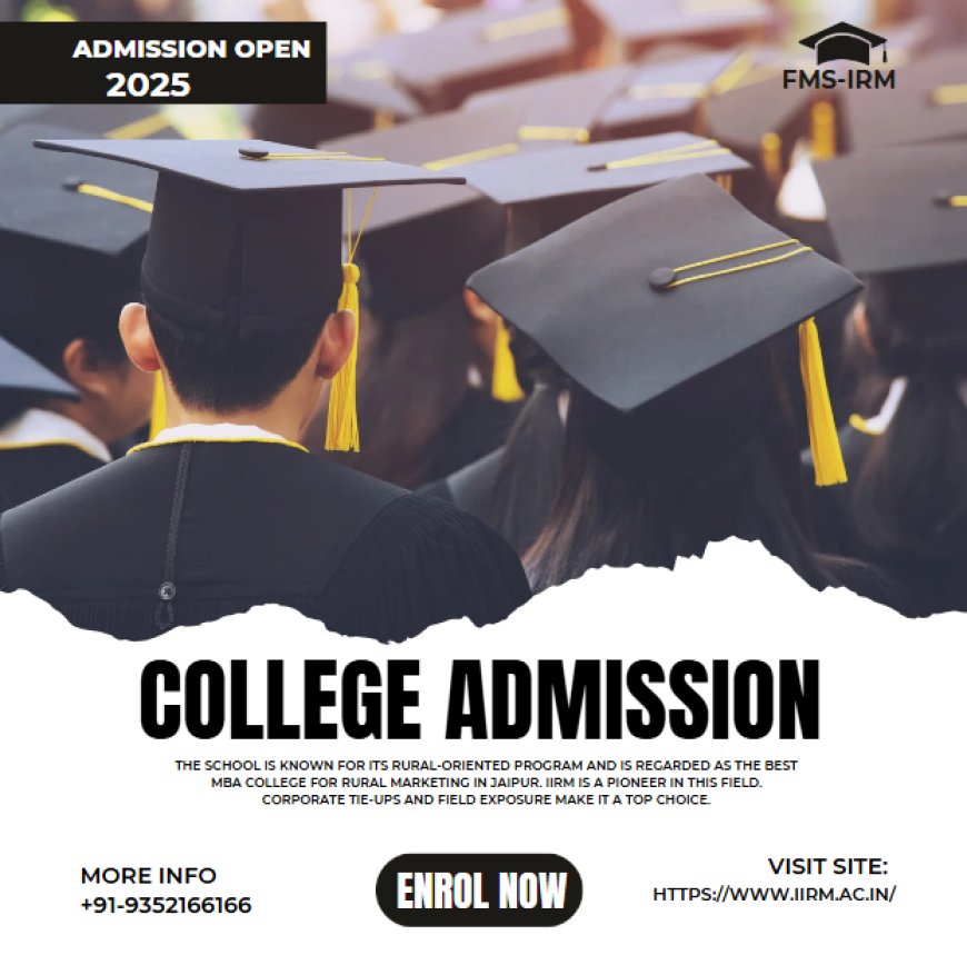 The best MBA college in Rajasthan that creates industry leaders