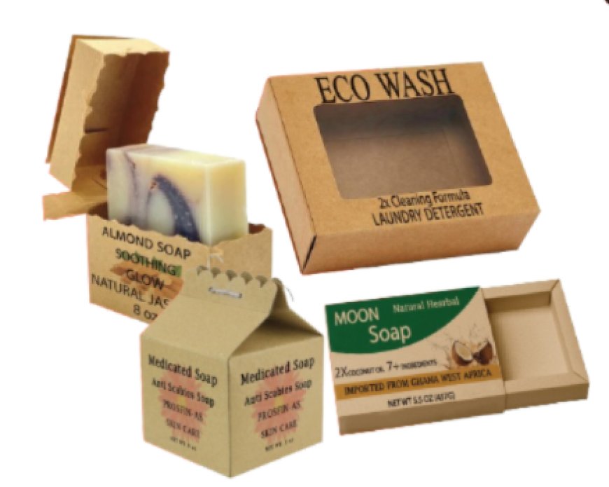 What Are Custom Kraft Printed Soap Boxes