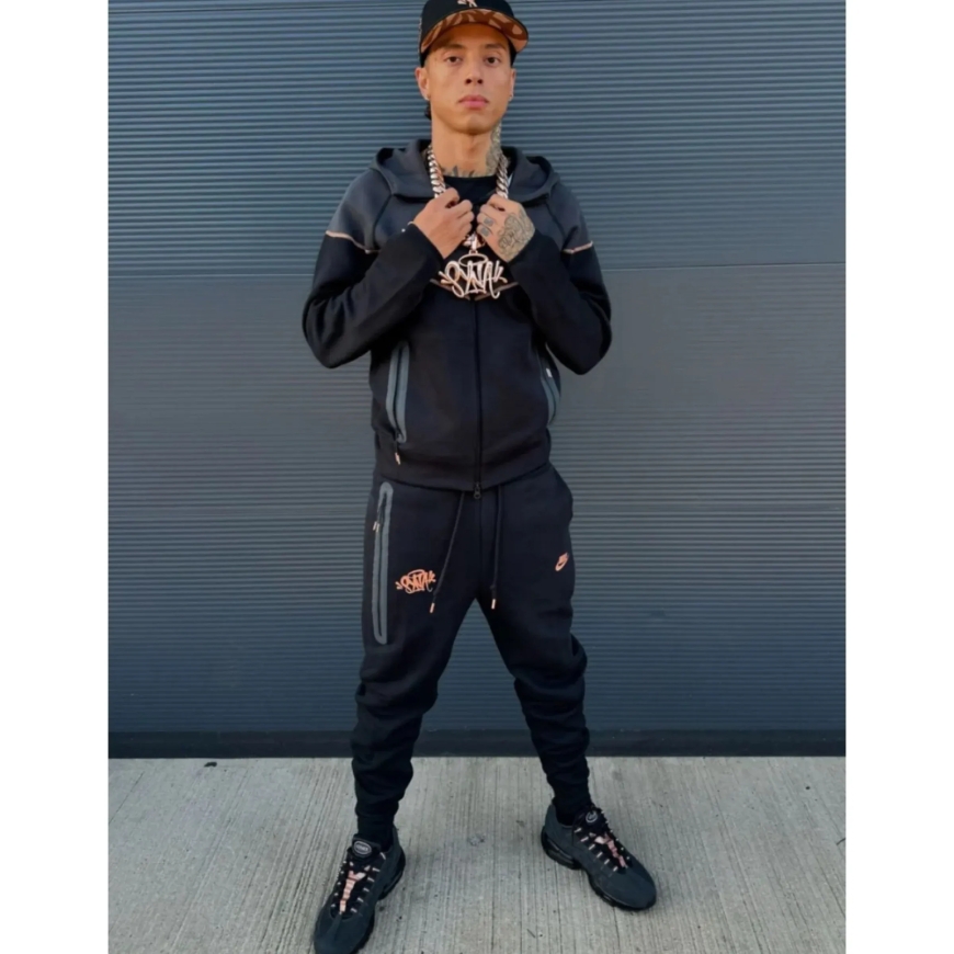 Central Cee Redefines Street Style with His Iconic Outfit in Syna World Tracksuit