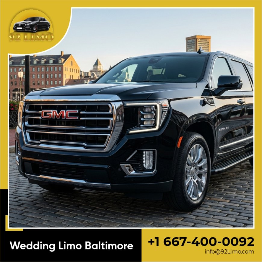Wedding Limo Baltimore – Luxury Wedding Transportation by 92 Limo