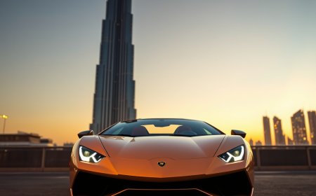 Top Luxury Car Rentals in Dubai: Experience the Extravagance