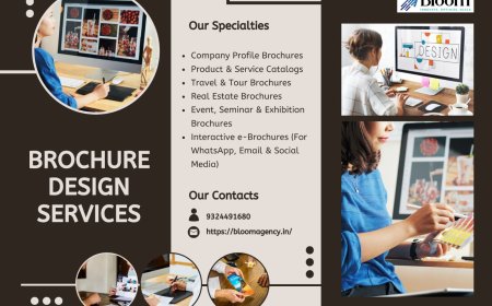 Brochure Design Company in India: Elevating Brands Through Stunning Print Designs