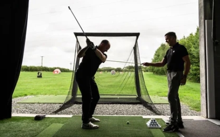 Transform Your Space with SimSpace's Top-Tier Golf Practice Equipment