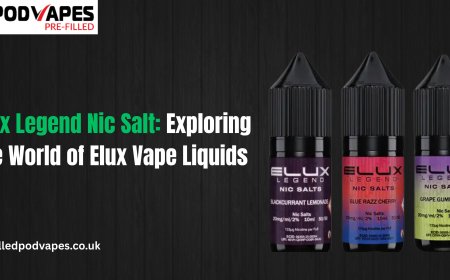 Elux Legend Nic Salt: Exploring the World of Elux Vape Liquids