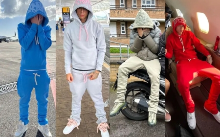 Syna World and the Iconic Syna Words Tracksuit: Redefining Streetwear