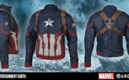 Captain America Jacket – Superhero Style That Never Goes Out of Fashion