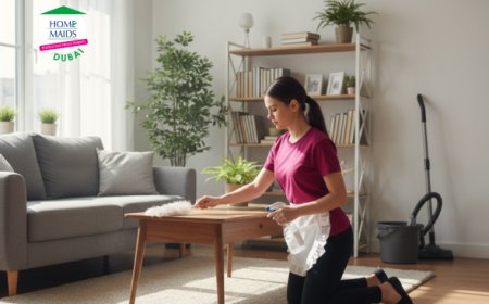 House Cleaning Services in Dubai – Experience a Cleaner, Healthier Home with HomeMaids