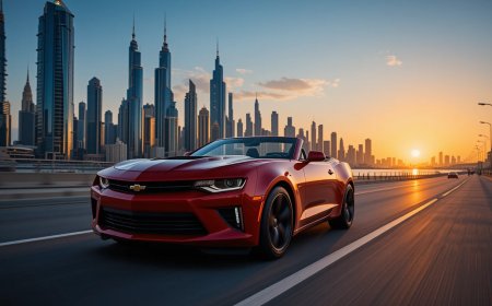 Experience the Ultimate Drive with Convertible Car Rental in Dubai