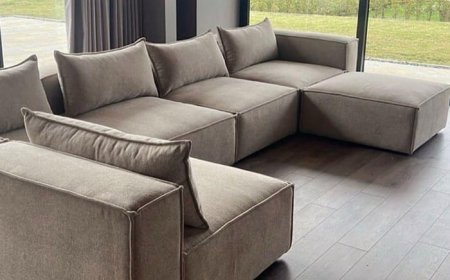 how to style a u-shaped sofa