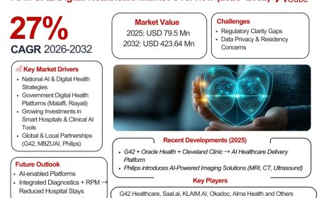 AI in UAE Digital Healthcare Market Size, Share & Trends to 2026-2032
