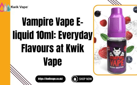 Vampire Vape E-liquid 10ml | Premium Flavours at Kwik Vape