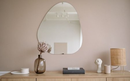 What important design improvements are possible through professional custom mirror installation in various interiors