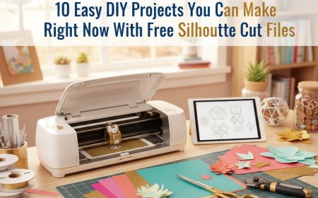 10 Easy DIY Projects You Can Make Right Now With Free Silhouette Cut Files